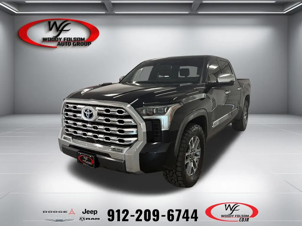 Black 2024 Toyota Tundra 1794 Edition Hybrid for sale in Baxley, GA
