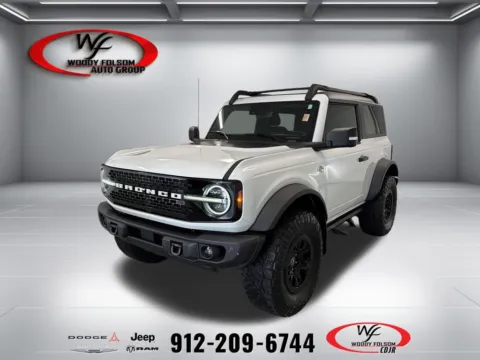 White 2023 Ford Bronco Wildtrak for sale in Baxley, GA
