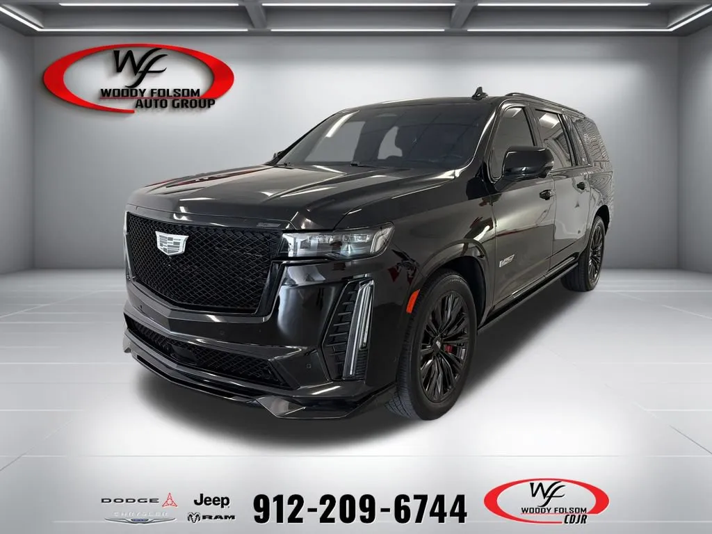 Black 2024 Cadillac Escalade ESV AWD V-Series for sale in Baxley, GA