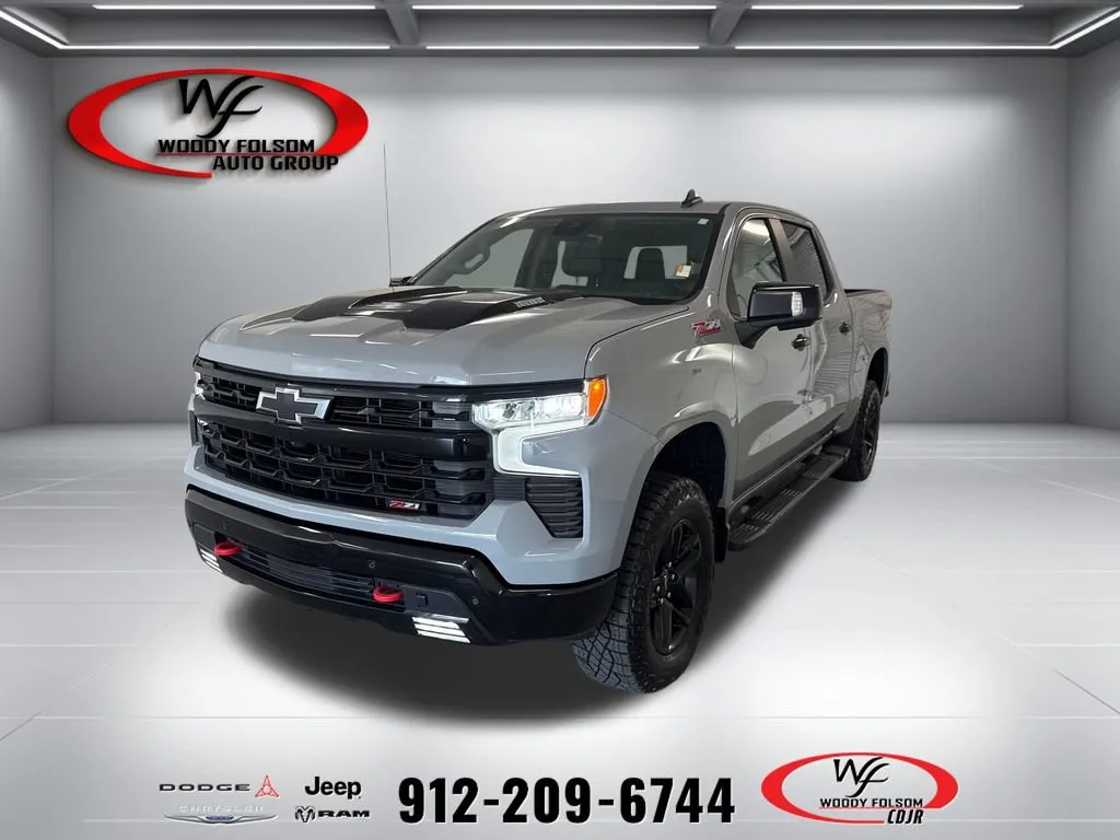 Gray 2024 Chevrolet Silverado 1500 LT Trail Boss for sale in Baxley, GA