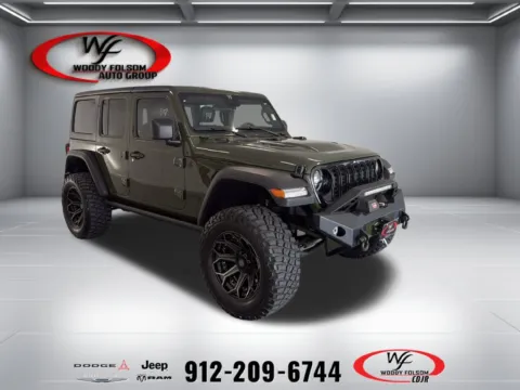 Green 2024 Jeep Wrangler Willys for sale in Baxley, GA