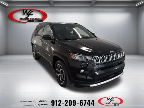 Black 2025 Jeep Compass Limited for sale in Baxley, GA
