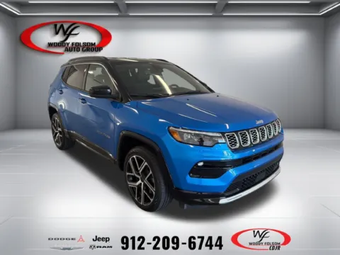 Blue 2025 Jeep Compass Limited for sale in Baxley, GA
