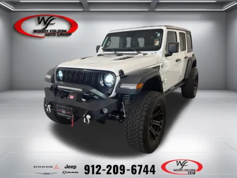 White 2024 Jeep Wrangler Willys for sale in Baxley, GA