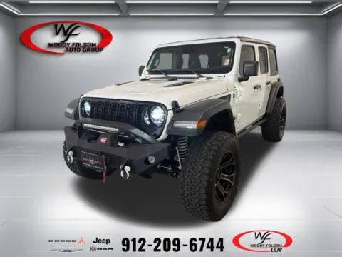 White 2024 Jeep Wrangler Willys for sale in Baxley, GA