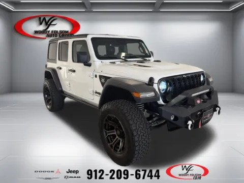 White 2024 Jeep Wrangler Willys for sale in Baxley, GA
