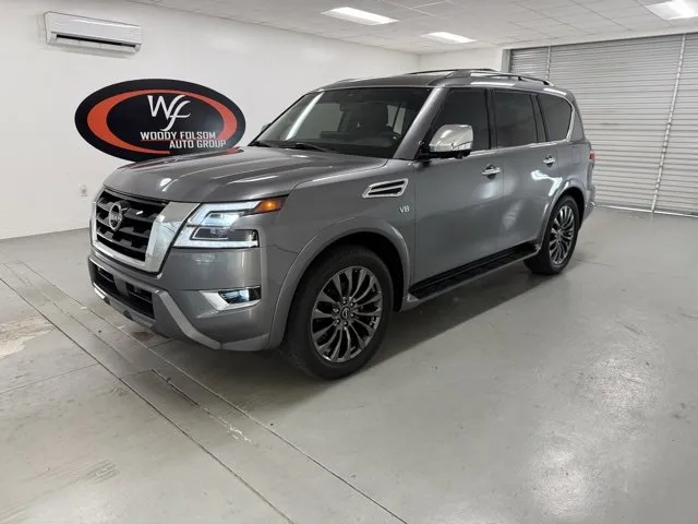 Gray 2022 Nissan Armada Platinum for sale in Baxley, GA