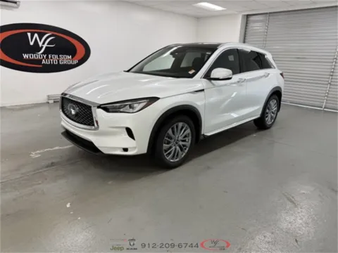 White 2024 INFINITI QX50 LUXE for sale in Baxley, GA