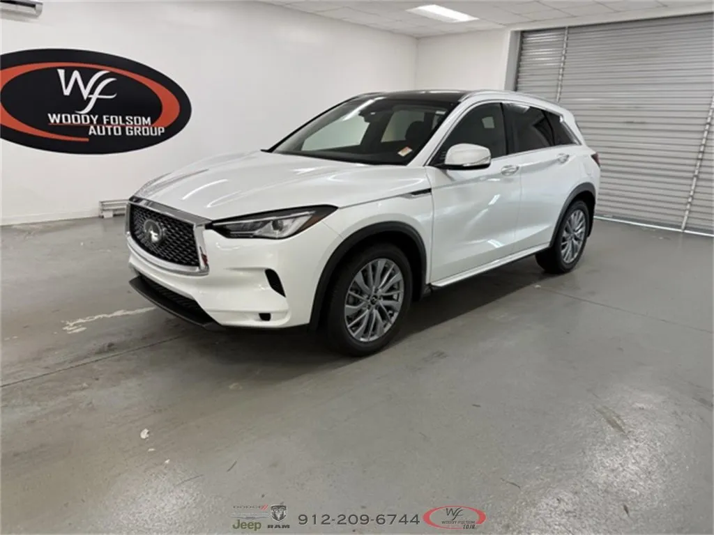 White 2024 INFINITI QX50 LUXE for sale in Baxley, GA