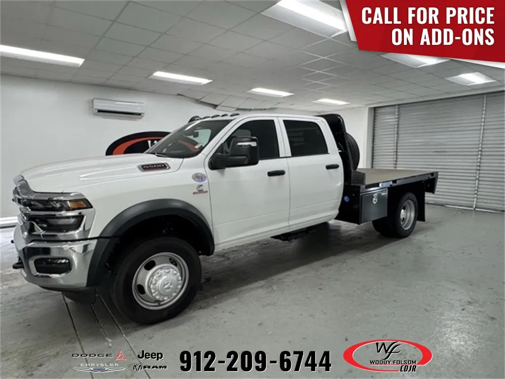 White 2025 Ram 5500 Chassis Cab Tradesman for sale in Baxley, GA