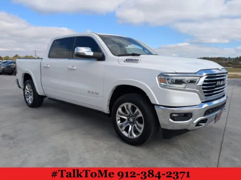 White 2023 Ram 1500 Longhorn for sale in Douglas, GA