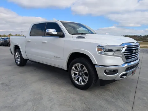 White 2023 Ram 1500 Longhorn for sale in Douglas, GA