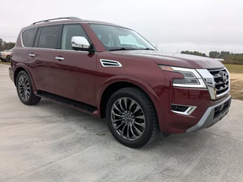 Photos of 2024 Nissan Armada Platinum for sale in Douglas, GA at Woody Folsom CDJR of Douglas