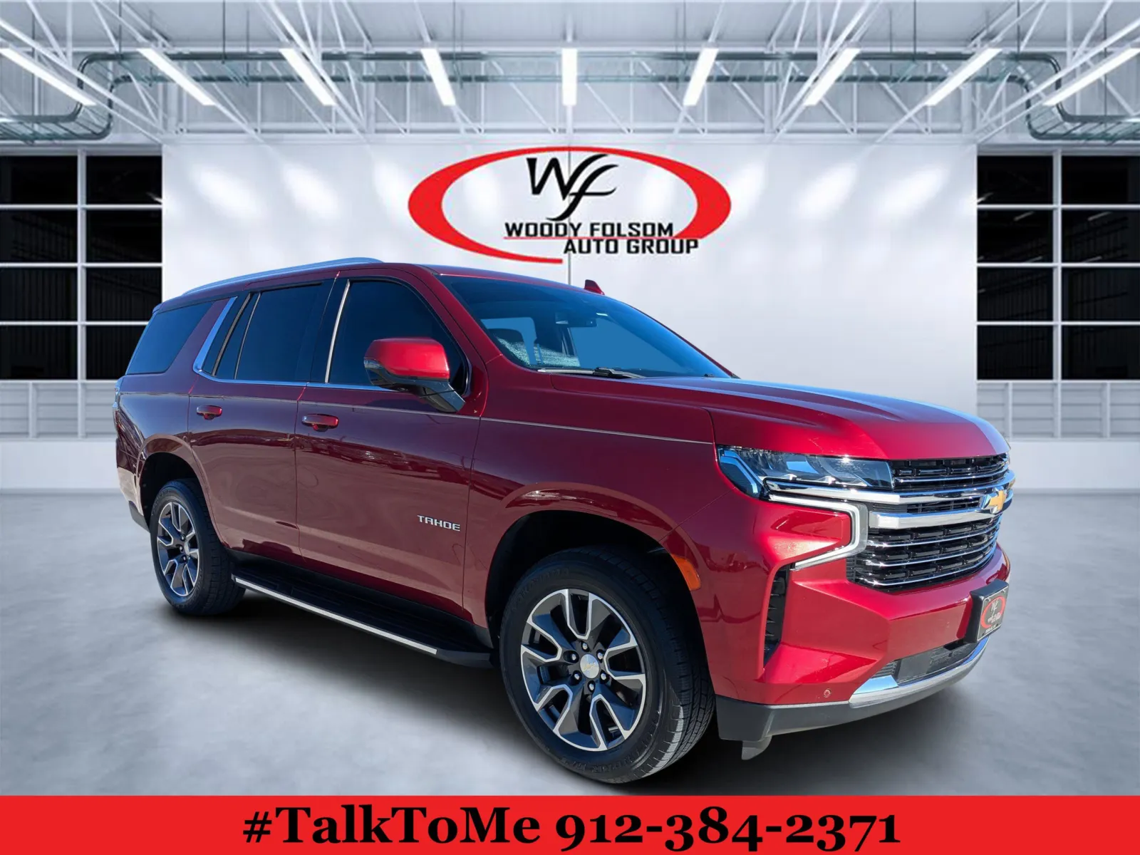 Red 2021 Chevrolet Tahoe LT for sale in Douglas, GA