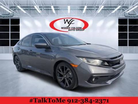 Gray 2020 Honda Civic Sedan Sport for sale in Douglas, GA