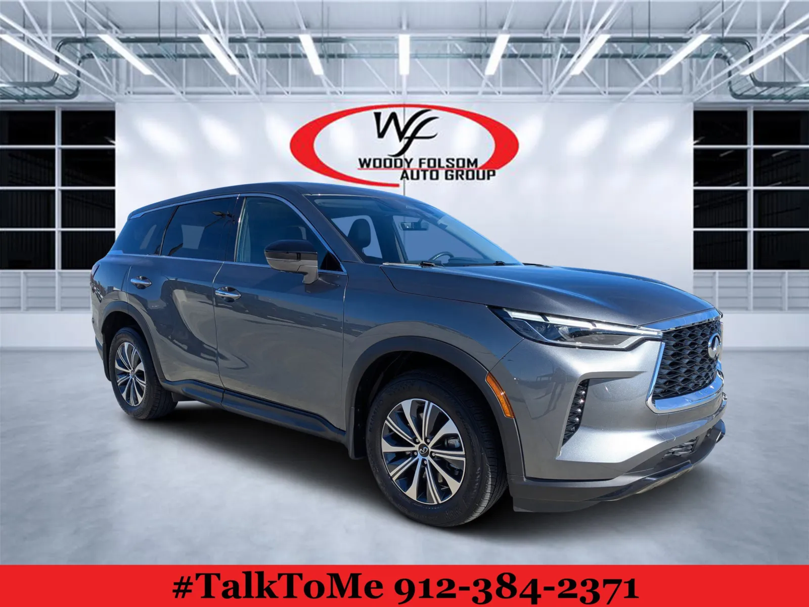 Gray 2025 INFINITI QX60 PURE for sale in Douglas, GA