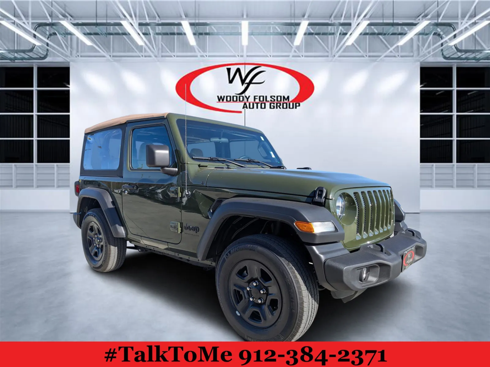 Green 2022 Jeep Wrangler Sport for sale in Douglas, GA