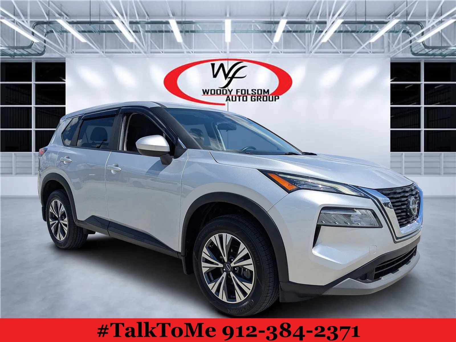 Silver 2023 Nissan Rogue SV for sale in Douglas, GA