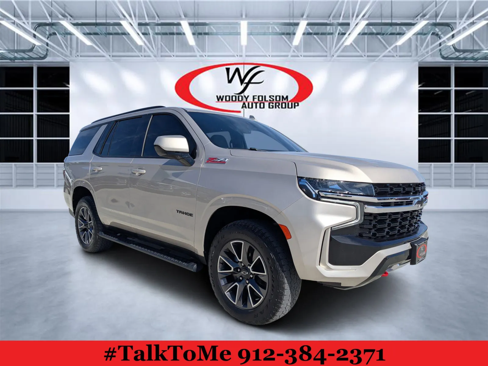 Beige 2021 Chevrolet Tahoe Z71 for sale in Douglas, GA