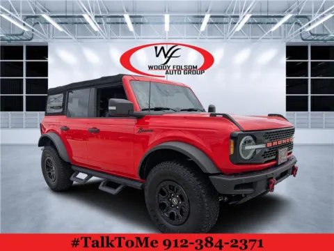 Red 2022 Ford Bronco Wildtrak for sale in Douglas, GA