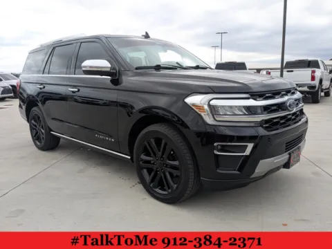 Black 2022 Ford Expedition Platinum for sale in Douglas, GA