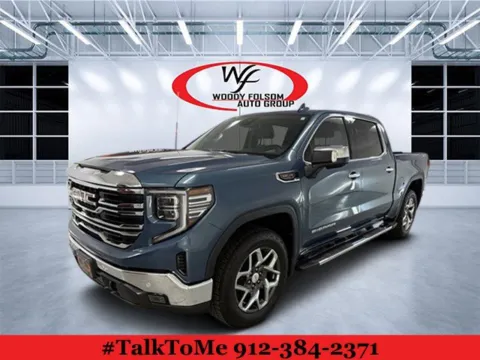Blue 2024 GMC Sierra 1500 SLT for sale in Douglas, GA