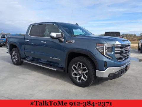 Blue 2024 GMC Sierra 1500 SLT for sale in Douglas, GA