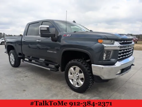 Gray 2020 Chevrolet Silverado 2500HD LTZ for sale in Douglas, GA