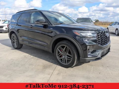 Black 2025 Ford Explorer ST-Line for sale in Douglas, GA
