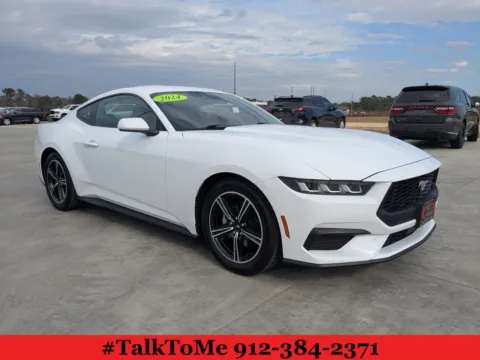 White 2024 Ford Mustang EcoBoost for sale in Douglas, GA