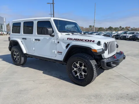 White 2019 Jeep Wrangler Unlimited Rubicon for sale in Douglas, GA