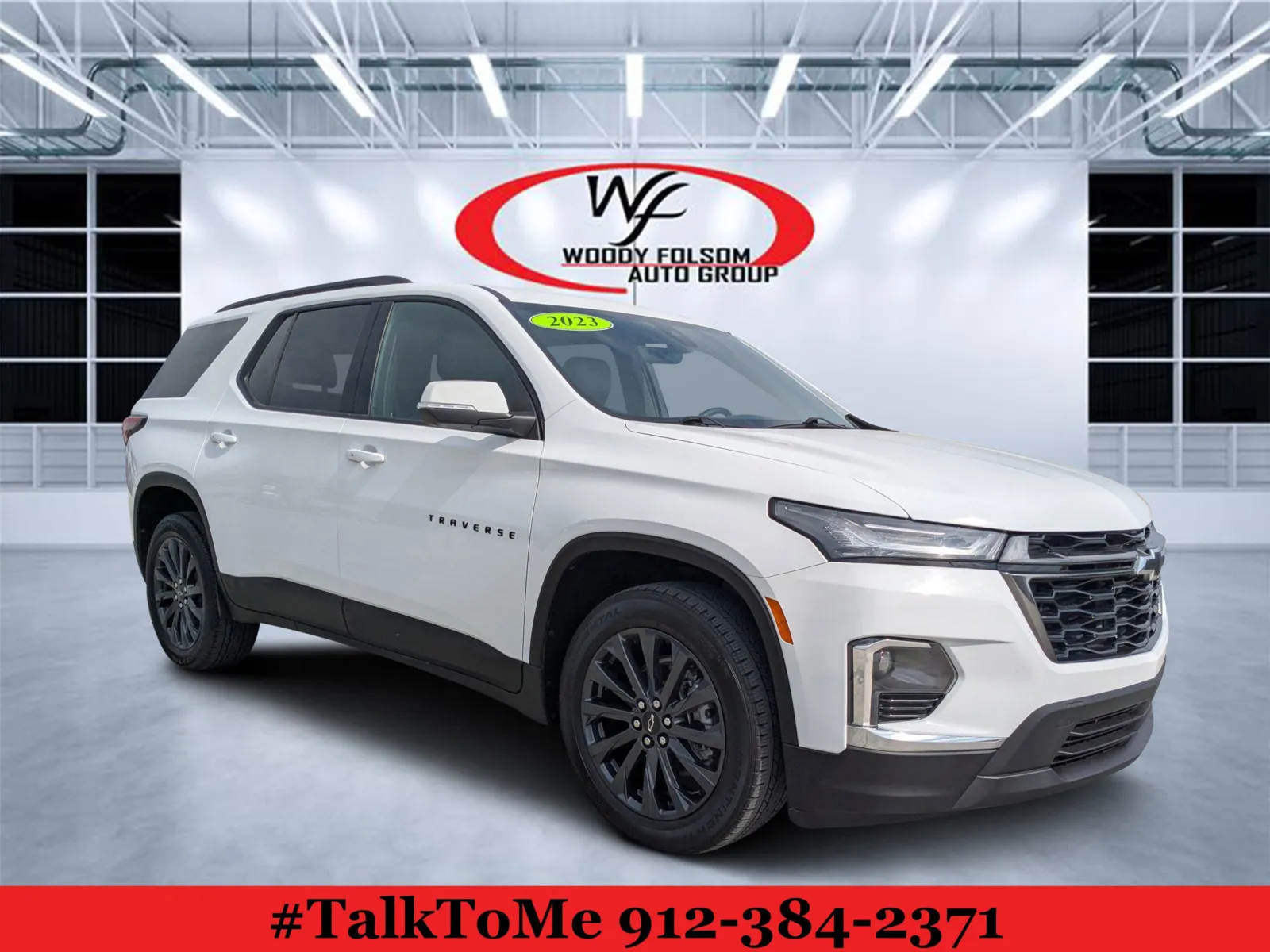 White 2023 Chevrolet Traverse RS for sale in Douglas, GA