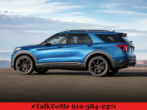 White 2022 Ford Explorer ST for sale in Douglas, GA
