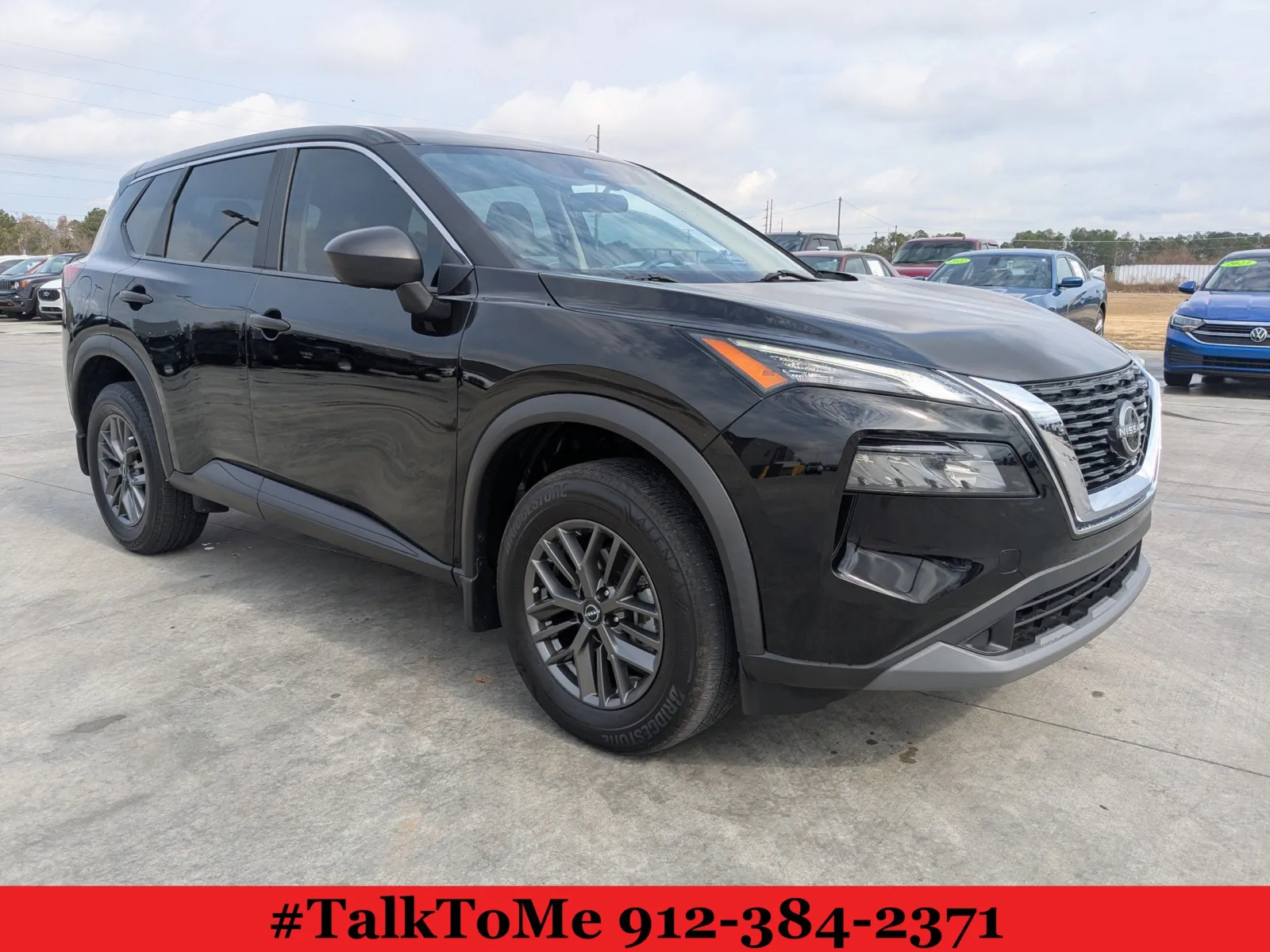 Black 2023 Nissan Rogue S for sale in Douglas, GA