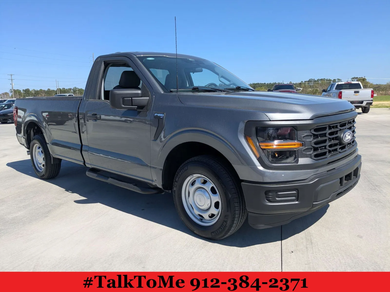 Gray 2024 Ford F-150 XL for sale in Douglas, GA