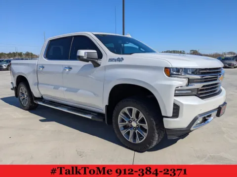White 2021 Chevrolet Silverado 1500 High Country for sale in Douglas, GA
