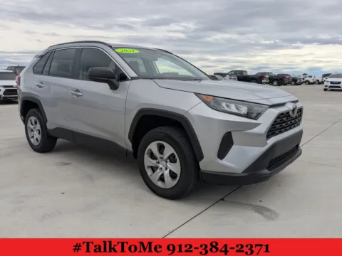 Silver 2021 Toyota RAV4 LE for sale in Douglas, GA