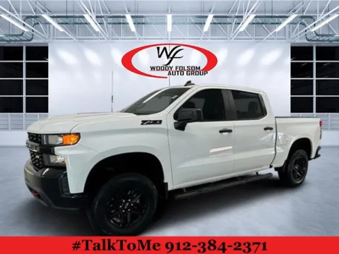 White 2021 Chevrolet Silverado 1500 Custom Trail Boss for sale in Douglas, GA