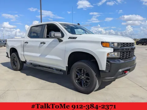 White 2021 Chevrolet Silverado 1500 Custom Trail Boss for sale in Douglas, GA
