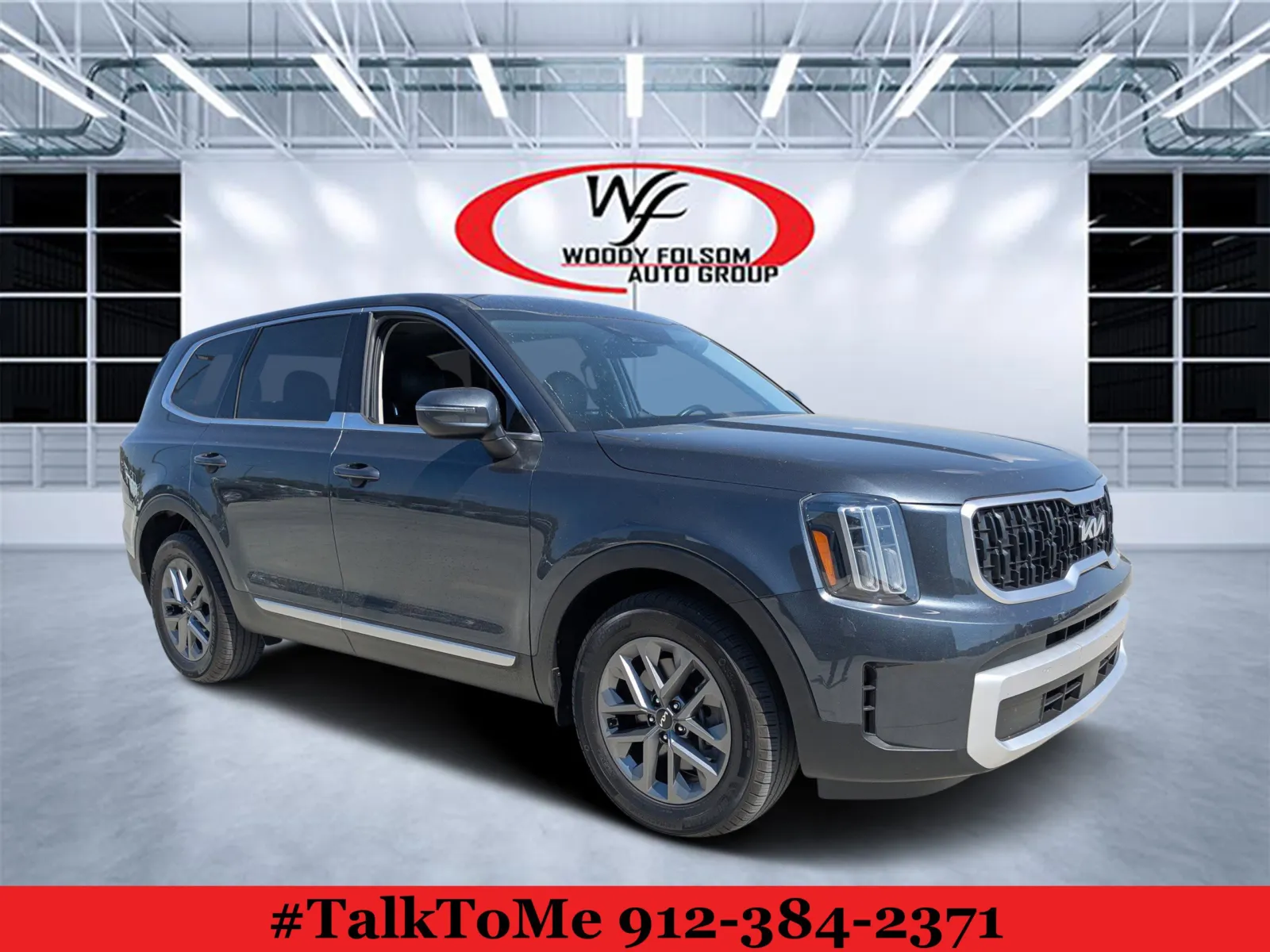 Gray 2024 Kia Telluride LX for sale in Douglas, GA