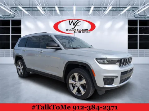 Silver 2022 Jeep Grand Cherokee L Limited for sale in Douglas, GA