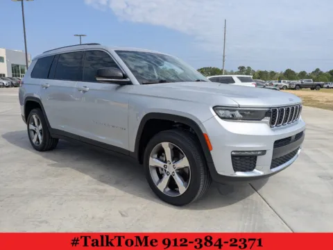Silver 2022 Jeep Grand Cherokee L Limited for sale in Douglas, GA