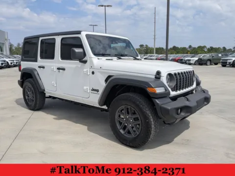 White 2026 Jeep Wrangler Sport S for sale in Douglas, GA