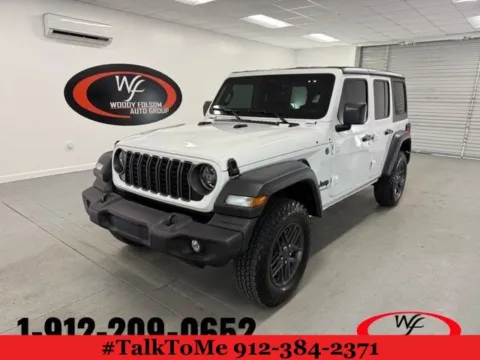 White 2026 Jeep Wrangler Sport S for sale in Douglas, GA