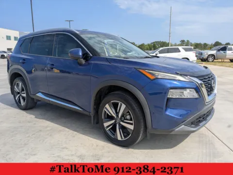 Blue 2023 Nissan Rogue SL for sale in Douglas, GA
