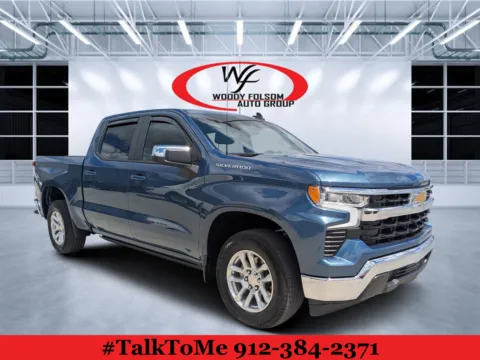 Blue 2024 Chevrolet Silverado 1500 LT for sale in Douglas, GA