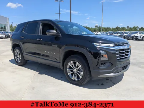 Black 2025 Chevrolet Equinox FWD LT for sale in Douglas, GA
