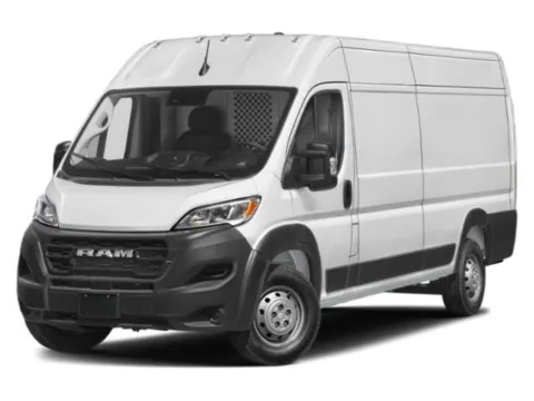 White 2023 Ram ProMaster Cargo Van High Roof for sale in Douglas, GA