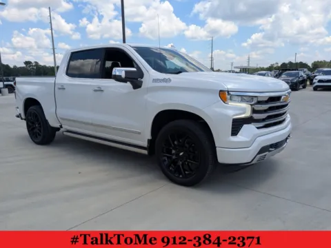 White 2023 Chevrolet Silverado 1500 High Country for sale in Douglas, GA
