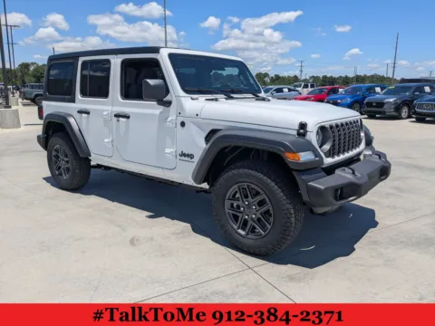 White 2026 Jeep Wrangler Sport S for sale in Douglas, GA